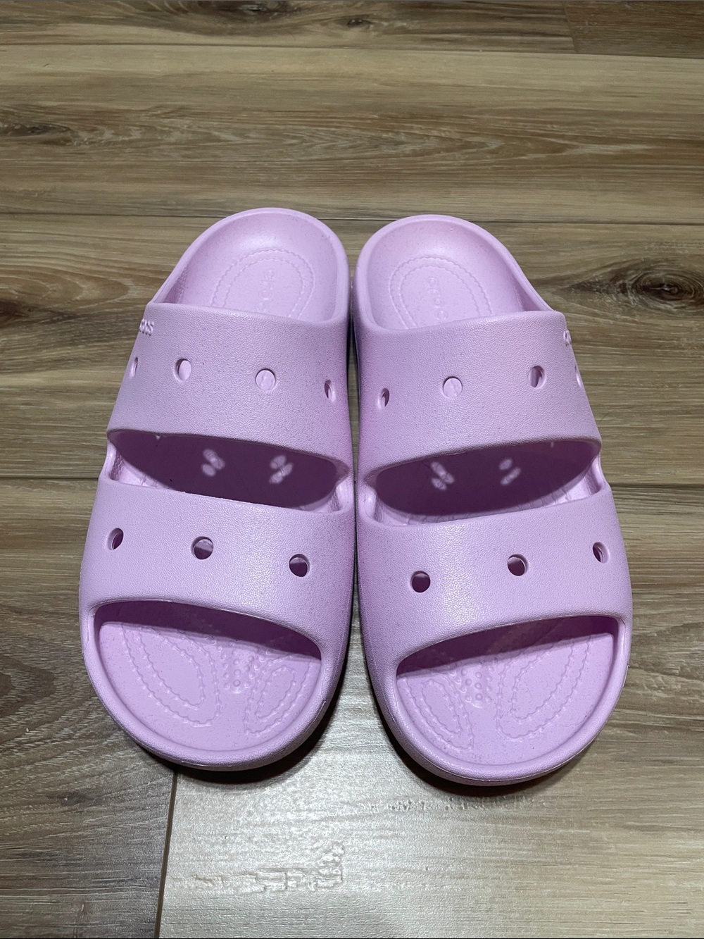 Women’s Lightweight Pink Slide Sandals with Cushioned EVA Sole